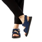 Minda navy női szandál