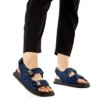 Minda navy női szandál