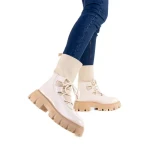 Yuva bézs női csizma