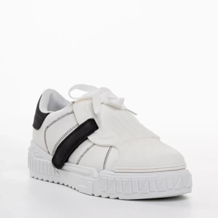 Lerond fehér és fekete férfi sportcipő