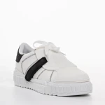 Lerond fehér és fekete férfi sportcipő