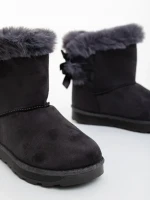 Marila szürke gyerek csizma, textil anyagból készült