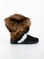 Lasena fekete női csizma