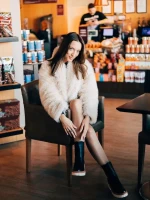 Chichi fekete, női csizma, ökológiai bőrből