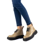 Cryna zöld női bakancs