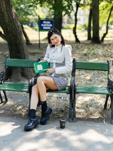 Dallas fekete alkalmi női cipő, műbőrből és textil anyagból készült