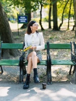 Dallas fekete alkalmi női cipő, műbőrből és textil anyagból készült