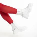 Resca fehér női csizma