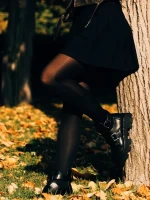 Lucara fekete női bakancs ökológiai bőrből