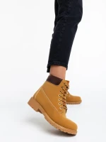 Smilla tevebarna, női bakancs, ökológiai bőrből