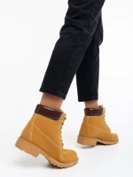 Smilla tevebarna, női bakancs, ökológiai bőrből