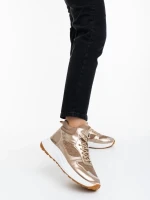 Varava ezüstszinű női sportcipő textil anyagból és szintetikus anyagból