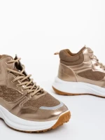 Varava ezüstszinű női sportcipő textil anyagból és szintetikus anyagból