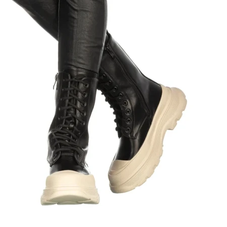 Prija fekete női csizma