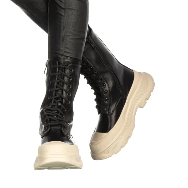 Prija fekete női csizma