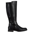 Daleyza fekete női csizma, műbőrből készült