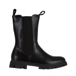 Allie fekete női csizma, műbőrből készült