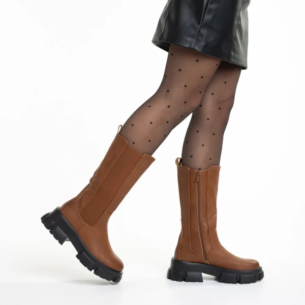 Rosalinda barna női csizma, műbőrből készült