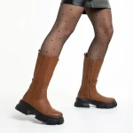 Rosalinda barna női csizma, műbőrből készült