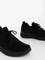 Andreo fekete  férfi sportcipő textil anyagból