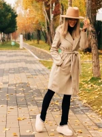 Valtera világos bézs női papucs textil anyagból