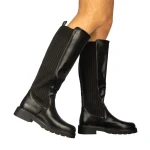 Saja fekete női csizma