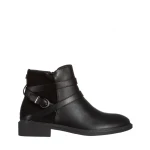 Darinda fekete női  bokacsizma ökológiai bőrből