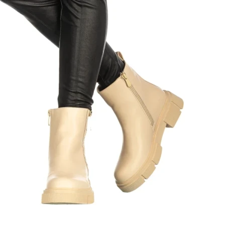 Sista bézs női csizma