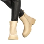 Sista bézs női csizma