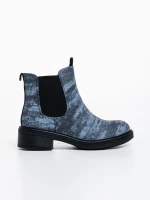 Desirae fekete női bokacsizma ökológiai bőrből