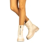 Gemina bézs női csizma