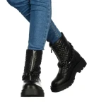 Zesira fekete női csizma