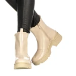 Desia bézs női bakancs