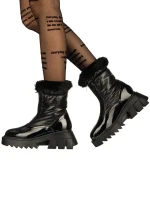 Bosti fekete női bakancs