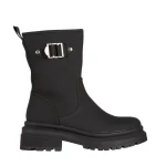 Gisselle ökológiai bőrből készült fekete női csizma