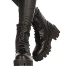 Kimia fekete női bakancs