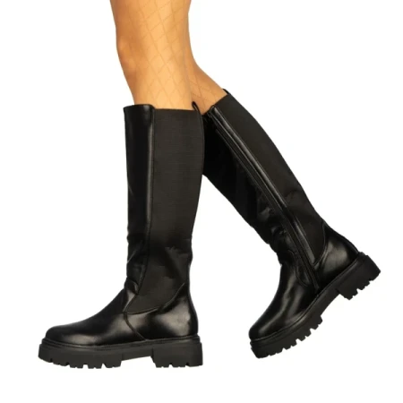 Jomina fekete női csizma