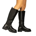 Jomina fekete női csizma