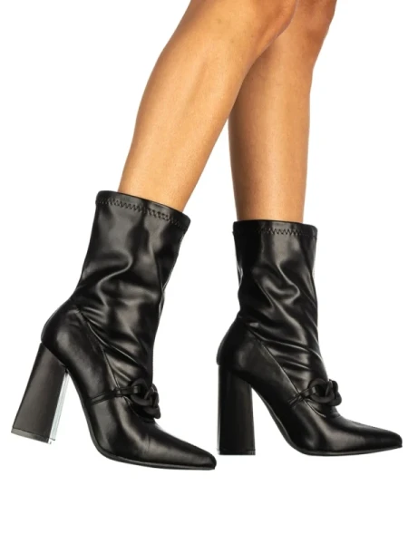 Konny fekete női csizma
