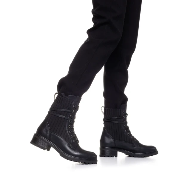 Avona fekete női bakancs