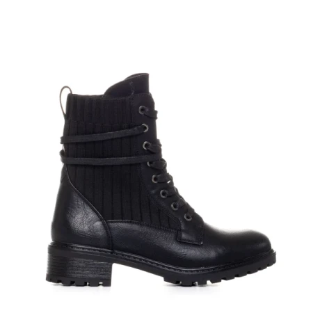 Avona fekete női bakancs