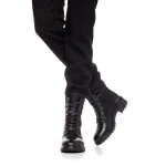 Avona fekete női bakancs