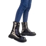 Vilyana fekete női bakancs