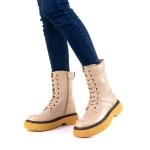 Vilyana bézs női bakancs