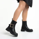 Joana fekete női csizma ökológiai bőrből