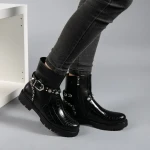 Leny fekete női bokacsizma