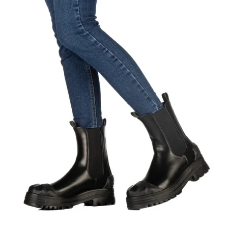 Althea fekete női csizma