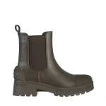 Varina zöld női csizma, műbőrből készült