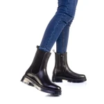 Toffy fekete női csizma