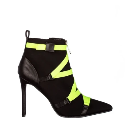 Lucia zöld női bokacsizma